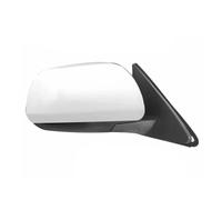 Electric Door Wing Mirror Assembly For Toyota For Highlander 2009-2013 Car Outside Side Rearview Mirror Assembly LED Turn Signal Electric Folding(White 7Wire RH)