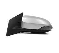Electric Door Wing Mirror Car Rearview Mirror Assembly Accessories Auto Electric Adjustment Heated Turn Signal Fit Use For Corolla 2014-2018(Silver Left 9Wire)