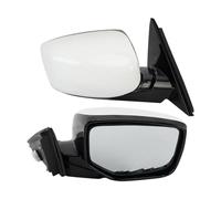 Electric Door Wing Mirror For Accord For 2008 2009 2010 2011 2012 3 Pins Side Rearview Mirror Assembly Manual Folding Wing Door Mirror Car Accessories(A pair)