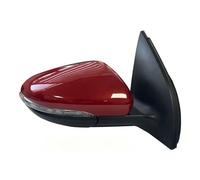 Electric Door Wing Mirror Left Right Car Rear View Mirror Assembly Fit Use For VW Golf 6 MK6 2009 2010 2011 2012 2013 Auto Mirror With Heated Rurn Aignal Lamp(Red right)
