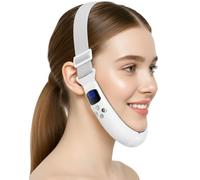 Electric Double Chin Device & V-Face Machine with 6 Modes and 12 Gear Adjustable Intensities - for Jawline Improve and Face Slimmer, Helps Obtain V-Line