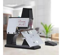 Electric Double-Ended Binding Machine with 9-Level Pressure Adjustment for High-Volume Flat and Vertical Document Binding