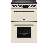 Belling Farmhouse 60E 60cm Electric Cooker with Ceramic Hob - Cream - A/A Rated