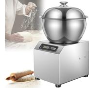 Electric Dough Kneading Machine, 1800W Commercial Mixer with Constant Temperature Heating and Bi-Directional Rotation, 8KG Capacity for Restaurants and Bakeries
