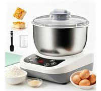 Electric Dough Maker for Home Baking, 7L/9L Automatic Dough Mixer with Ferment, Includes Mat, Brush & Cup, Stainless Steel Kneading Bowl, for Dumpling Bread & Pizza 9L,One Size