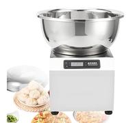 Electric Dough Maker Machine, Commercial Dough Mixer, with Timer & Dual Rotation, Stainless Steel Removable Bowl, for Bakery Restaurant Pizza Dumpling Home Use 5kg