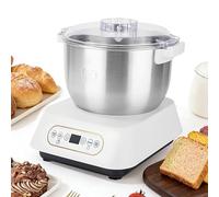 Electric Dough Maker with Ferment Function, 5L/7L Large Capacity Dough Mixer Machine, 304 Stainless Steel with Intelligent Operating Panel, for Baking Pizza Bread Toast,7L