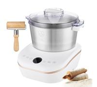 Electric Dough Maker with Ferment Function, Face-up Touch Panel, Stainless Steel Blender, 5L Large Capacity, Intelligent Timer, Dough Mixer Machine for Baking Bread Pizza Dough