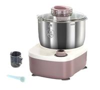 Electric Dough Maker with Ferment Function, Stainless Steel Kneading Machine, Non-Stick Bread Maker with Touch Panel and Timer