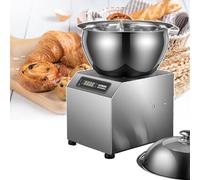 Electric Dough Mixer - 1800W Commercial Dough Maker with LED Display Timer, 5Kg Capacity Stainless Steel Kneading Machine for Restaurant Bakery
