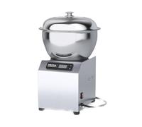 Electric Dough Mixer 2200w, 8kg Capacity Commercial Dough Kneading Machine with Stainless Steel Bowl, Spiral Dual-Rotation Mixer for Bread, Pizza, Roti