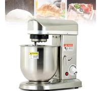 Electric Dough Mixer,Commercial Electric Stand Mixer, 3-Speed Tilt-Head Design with Stainless Steel Bowl & Attachments, Ideal for Baking, Pizzeria, and Restaurant Use