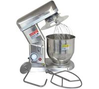 Electric Dough Mixer, Commercial Stainless Steel, 3-Speed Multifunction Blender with Dough Hook for Baking, Pizza, and Restaurant Use