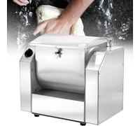 Electric Dough Mixer, Heavy Duty Stainless Steel Food Mixer for Pizza Dough and Baking, Commercial Kitchen Equipment