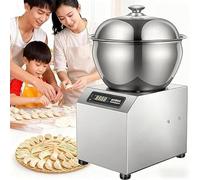 Electric Dough Mixer, Professional Spiral Mixer with Touch Controls and Timer, Stainless Steel, 5kg/8kg Capacity, 5L Volume