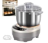 Electric Dough Mixer with 5L/7L Stainless Steel Bowl, Kneading & Fermentation, Quiet Motor, Bread Pizza Dumpling Maker, Home Kitchen Baking Appliance(5L)