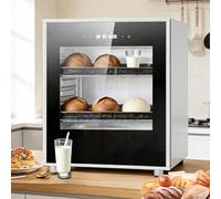 Electric Dough Proofer, 40L Bread Proofing Cabinet with Temperature & Humidity Control, Digital Thermostat for Home Baking, Artisan Bread & Pizza Dough Fermentation
