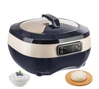 Electric Dough Proofer 5L with LCD Display & 12H Timer - Thermostatic Fermentation Machine for Bread, Pizza, Yogurt, Natto, Blue