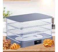 Electric Dough Proofer Machine - 40L Bread Proofing Box, 3-Layer Removable Design, Adjustable Temperature Timing (1min-24h), Ideal for Home Baking