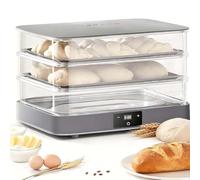 Electric Dough Proofer Machine, 40L Fermentation Machine with Humidity and Temperature Control, High Efficiency for Bread and Yogurt Making