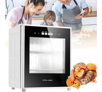 Electric Dough Proofer Machine 40L for Yogurt, Bread & Sourdough, Temperature Range 20-50℃, Heated Countertop Baking Appliance