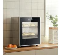 Electric Dough Proofer Machine, 40L Home Bread Proofing Box with Adjustable Temperature, Humidity Control, Timing, Stainless Steel Interior, Bread Proofer for Versatile Cooking, Baking Needs