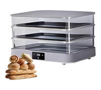 Electric Dough Proofer Machine, 40L Home Bread Proofing Box with Adjustable Temperature, Time & Humidity for Home Kitchen and Bakery