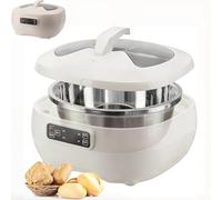 Electric Dough Proofer Machine, 5L/8L Bread Fermentation Machine with LCD Display, Proofing Box with 12H Delay Start for Yogurt Bread Pizza Natto White 5L