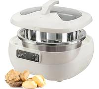 Electric Dough Proofer Machine, 8L Bread Fermentation Box with LCD Display & 12H Delay Start, for Yogurt, Bread, Pizza & Natto Making White