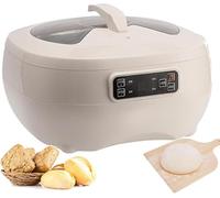 Electric Dough Proofer Machine, 8L Bread Fermentation Box with LCD Display & 12H Delay Start, for Yogurt, Bread, Pizza & Natto Making White