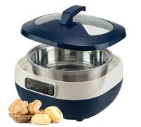 Electric Dough Proofer Machine, 8L Bread Fermentation Box with LCD Display & 12H Delay Start, for Yogurt, Bread, Pizza & Natto Making White