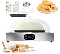 Electric Dough Proofer Machine with Adjustable Humidity, Temperature, and 99h Timer, Perfect for Bread, Yogurt, Natto, and Handmade Soap Making
