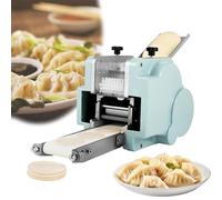Electric Dough Roller & Cutter, Automatic Dumpling Skin Machine with Molds for Kitchen, Ideal for Making Wontons and Dumpling Wrappers