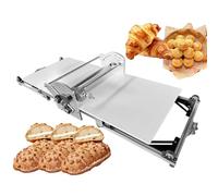 Electric Dough Roller Machine with Adjustable Thickness, All-Copper Motor and Food-Grade Material for Commercial and Home Kitchen Use
