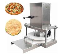 Electric Dough Roller Sheeter, Commercial Stainless Steel Pizza Press Machine for Dough and Pastry, Ideal for 22cm, 25cm, 30cm Pizzas