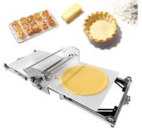 Electric Dough Sheeter, Automatic Folding Design for Puff Pastry, Croissants, and Fondant, Forward and Backward Rolling Function, 40×17.7 Inches