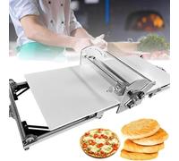 Electric Dough Sheeter for Home Use - Countertop Folding Dough Sheeter with Scrolling Panel for Making Pizza Dough and Fudge Crust
