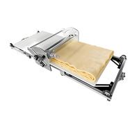Electric Dough Sheeter Machine, Stainless Steel Roller for Pizza Pasta | Perfectly even, effortlessly rolled dough - the quiet stainless steel sheeter for home bakers who want professional results.