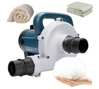 Electric Down Filling Machine - Blowing/Sucking Dual-Purpose Machine with Foot Control, 6 Speed Adjustment for Filling and Refurbishing Down Jackets