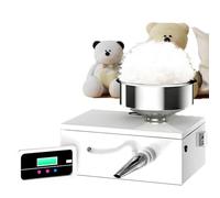 Electric Down Filling Machine, Feather Stuffing and Dust Sucking Machine with Foot Control, LCD Display, 0.1g Accuracy for Clothing Factory