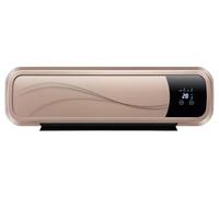 Electric Downflow Heater - 3000W Wall Mounted Over Door Heater with Thermostat, Timer & Remote Control - LED Display, Air Curtain and Fan for Efficient Heating
