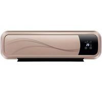 Electric Downflow Heater - Wall Mounted Over Door Air Curtain with Thermostat, LED Display, Timer & Remote Control, 3000W