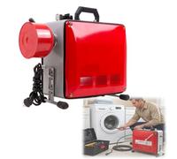 Electric Drain Drill Portable Drain Cleaner Machine, Heavy Duty Plumbing Snake Auger, Efficient Drain Clog Remover for Plumber & Daily Home Use