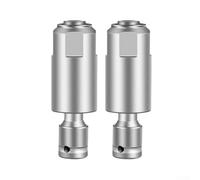 Electric Drill Bit Adapter Square to Round Shank Converter for Electric Hammers, Galvanized 98 x 22 mm, Compatible with Hand and Lithium Drills