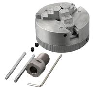 Electric Drill Chuck - 3 Jaw Lathe Chuck Zinc Alloy Connecting Rod,Extension Power Tool High-Precision Clamp Accessory for Grinding
