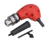 Electric Drill Chuck Attachment, Angle Adapter 9.5mm Round Shank 20N.m Torsion Portable for Narrow Area Repair