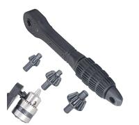 Electric Drill Chuck Wrench - Fast Ratchet Lock Key Tool, 3 Prong Design | Includes Universal Drill Accessories for Use in DIY Workshops, Woodworking Repair Task