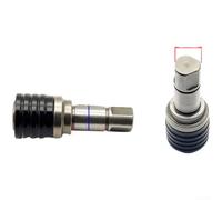 Electric Drill Conversion Kit for 16mm Discs | for m10 mandrel type, fits 16mm and 20mm discs, metal construction, black finish, professional grade