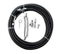Electric Drill Drain Cleaner Machine 1-5 Meter With Extension Sewer Pipe Cleaning Spring Dredger Plumbing Tools PVC Type tool, pipes sink grease duty grease Hair industrial Blocks boiler shaft