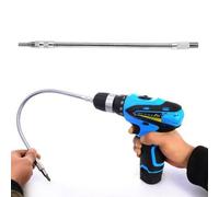Electric Drill Flexible Rod with Hex Shank for Precise Fastening in Compact Workspaces Like Server Chassis and Kitchens (300mm)